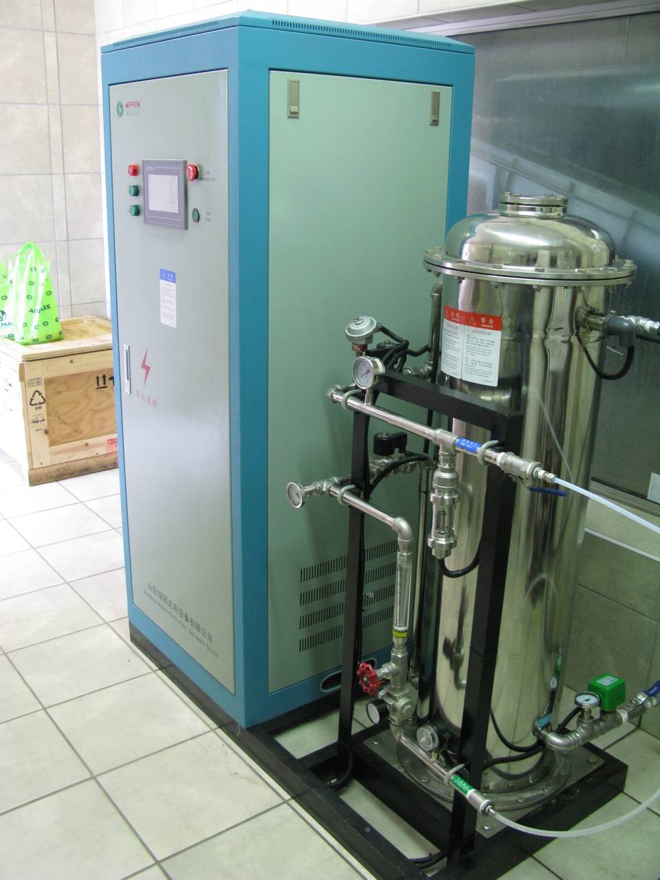 绿邦臭氧,臭氧发生器,脱硝臭氧发生器,水处理臭氧发生器,中型臭氧发生器,小型臭氧发生器  Ozone Genrater